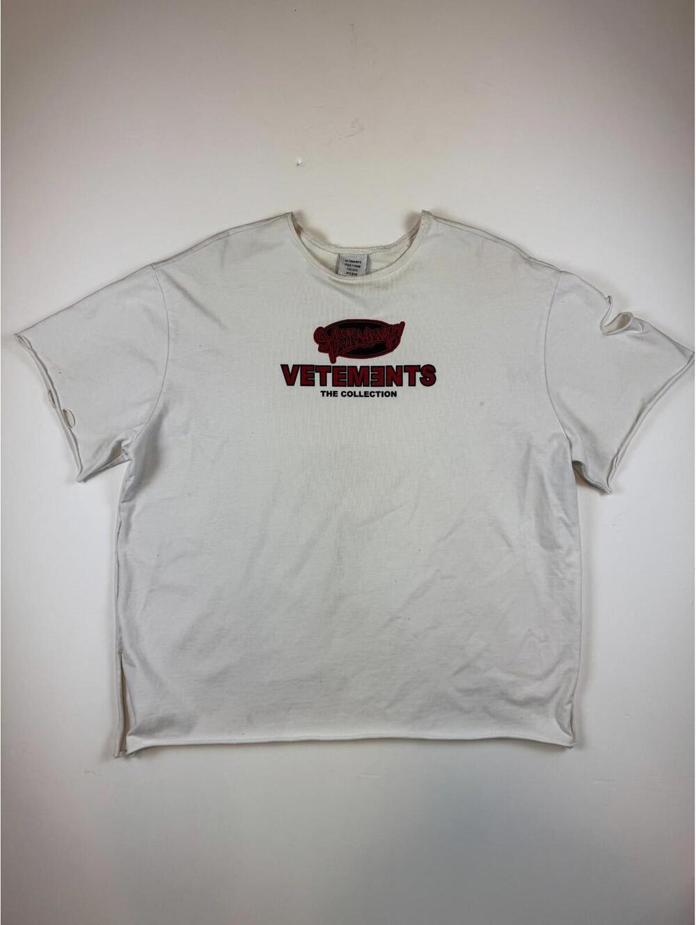 Vetements Hip Hop Cut Tee